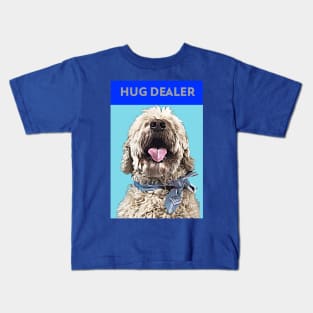 Hug Dealer (Doodle dog) Kids T-Shirt